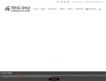 Tablet Screenshot of fengshuiconsulta.com